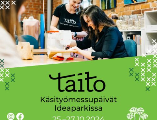 Taito käsityömessupäivät Ideaparkissa 25.-27.10.2024