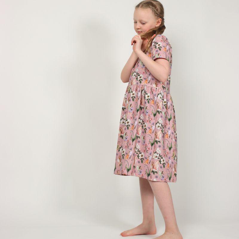 summer-fairies-vintage-pink-lasten-lyhythihainen-mekko-kuva1-ihkaclothing