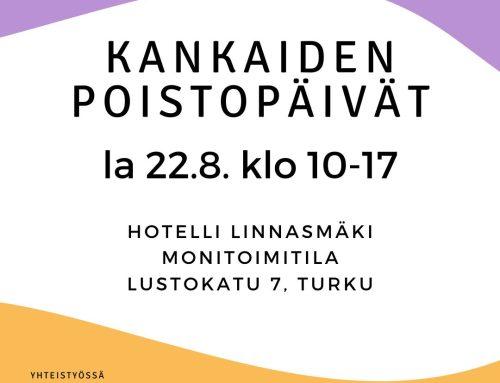 Kankaiden Poistopäivät Turussa!