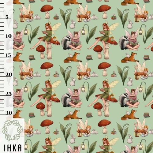 fairy-tales-dustygreen-kangas-mittakuva-ihkaclothing